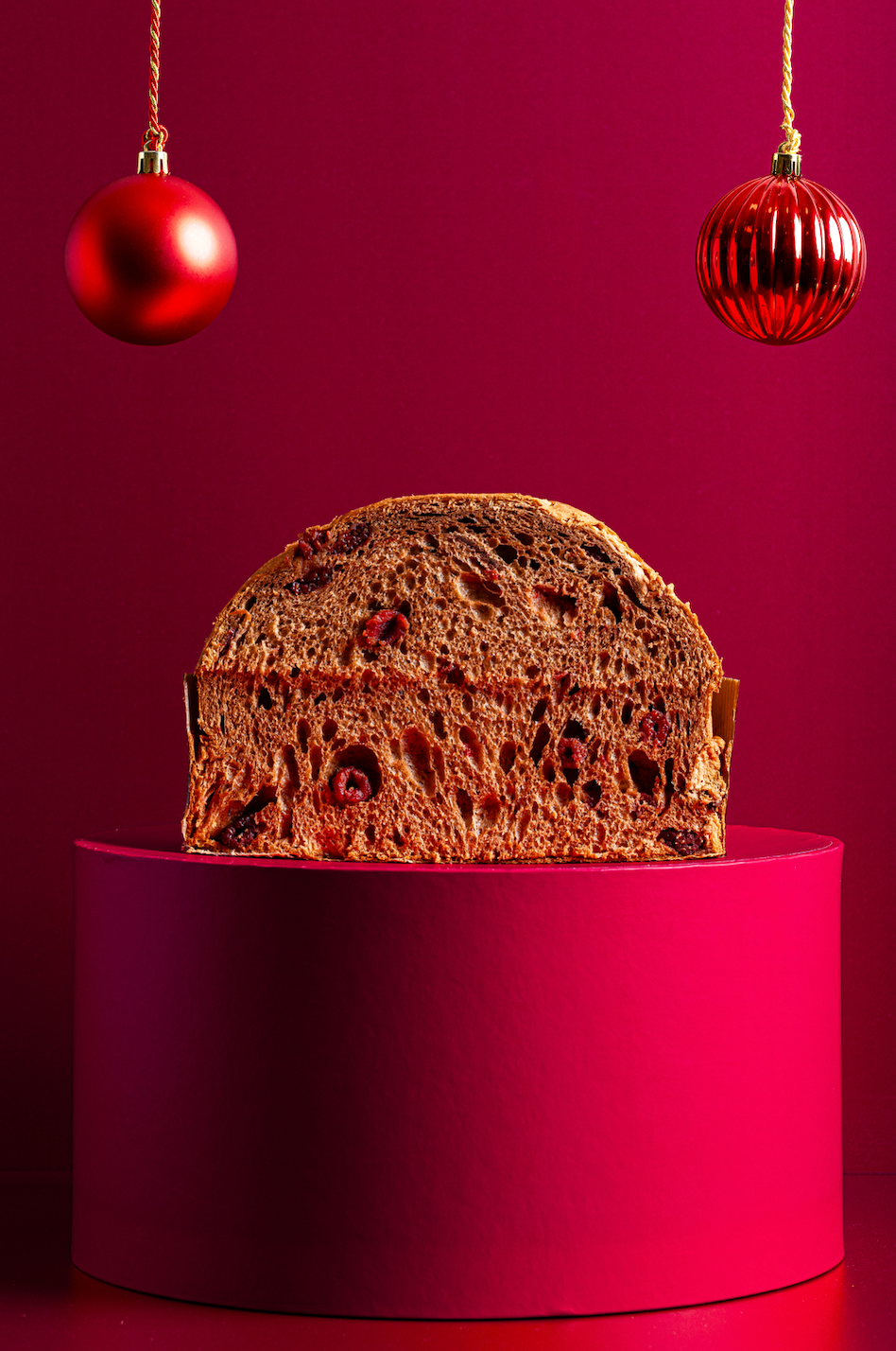 Panettone Lampone e Cioccolato